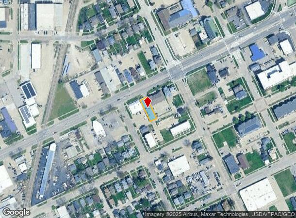  621 1St Ave Sw, Cedar Rapids, IA Parcel Map