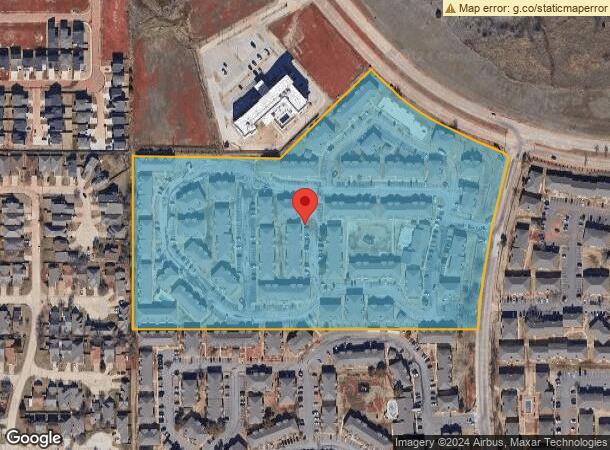  12831 Stratford Dr, Oklahoma City, OK Parcel Map