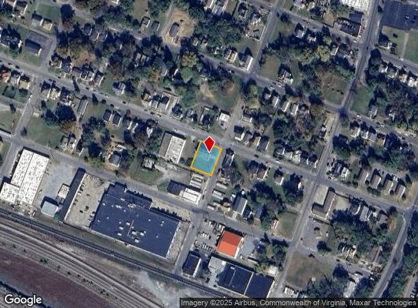 216 12Th St Nw, Roanoke, VA Parcel Map