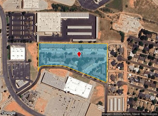 4110 Wellington St, San Angelo, TX Parcel Map