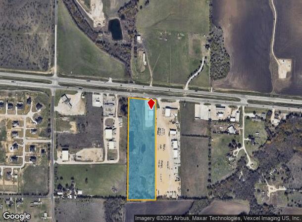  17771 W Us Highway 380 W, Ponder, TX Parcel Map