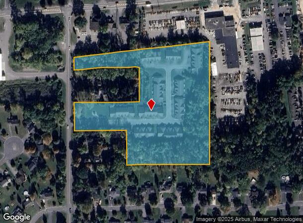 722 Cedar Rock Rd, Webster, NY Parcel Map