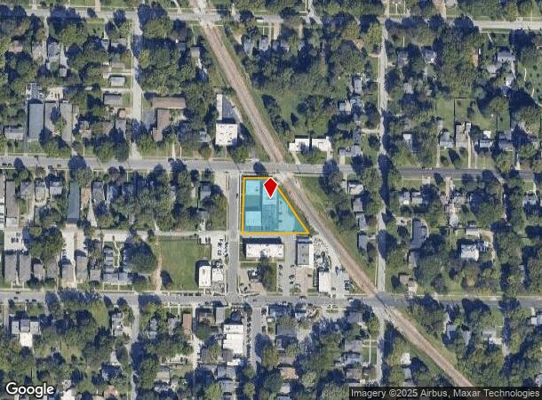 1438 E Elm St, Springfield, MO Parcel Map
