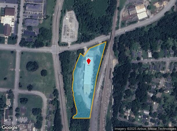  360 S Daniel Morgan Ave, Spartanburg, SC Parcel Map