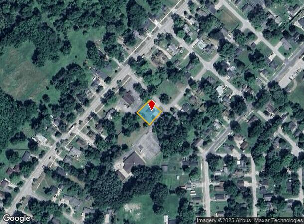  W Clinton St, Saint Charles, MI Parcel Map