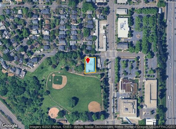  3705 N Overlook Blvd, Portland, OR Parcel Map