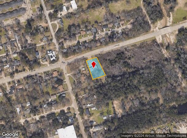  1103 Silverdale Dr, Conroe, TX Parcel Map