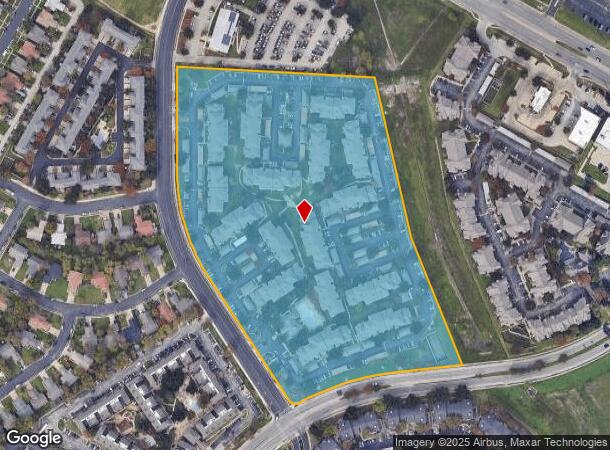 12345 Lamplight Village Ave, Austin, TX Parcel Map