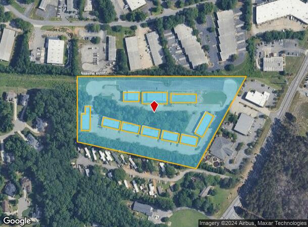  6110 Mcfarland Station Dr, Alpharetta, GA Parcel Map