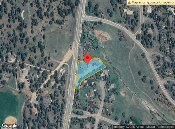  1552 Bergen Pkwy, Evergreen, CO Parcel Map