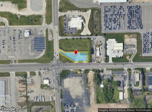  1508 W Bristol Rd, Flint, MI Parcel Map