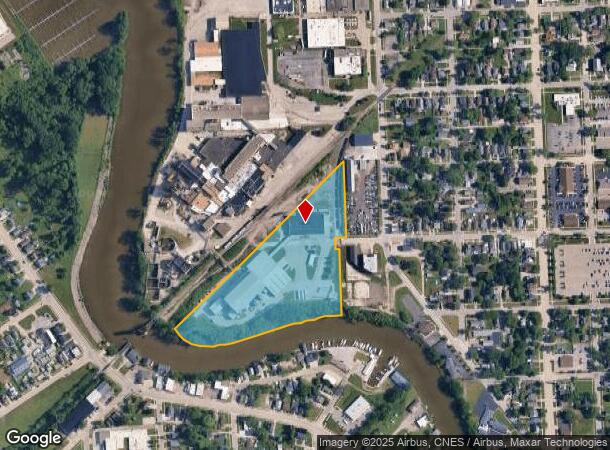 1620 Kearney St, Port Huron, MI Parcel Map