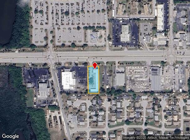  1559 E Merritt Island Cswy, Merritt Island, FL Parcel Map