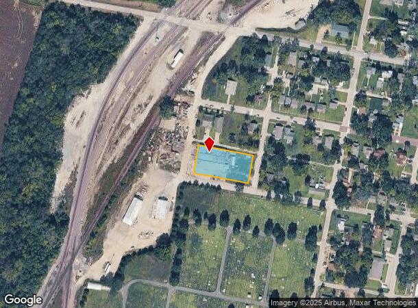  806 W Miami St, Paola, KS Parcel Map