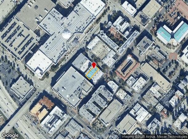 325 N Golden Mall, Burbank, CA Parcel Map