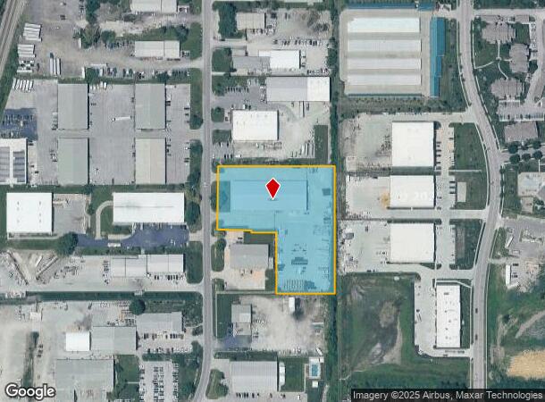 15405 S Keeler St, Olathe, KS Parcel Map