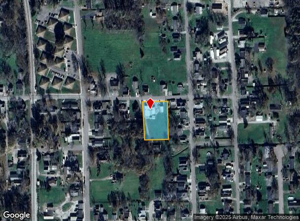 101 E Owen St, Scottsburg, IN Parcel Map