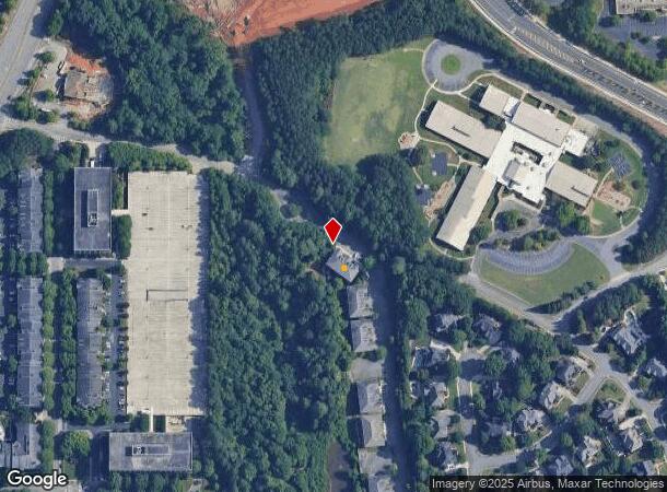  11100 Atlantis Pl, Alpharetta, GA Parcel Map