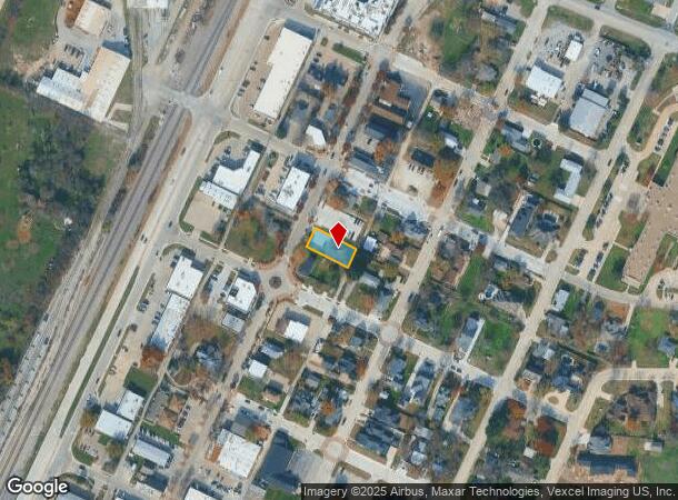 404 N Oak St, Roanoke, TX Parcel Map