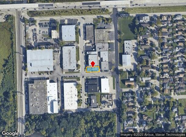  3045 S 26Th Ave, Broadview, IL Parcel Map