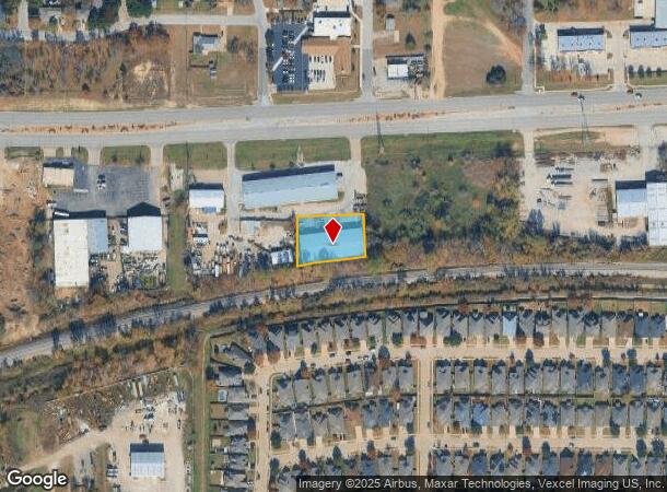  1261 W Hurst Blvd, Hurst, TX Parcel Map