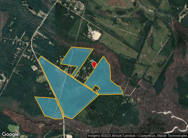 3371 S Oak Creek Rd, Midway, GA Parcel Map