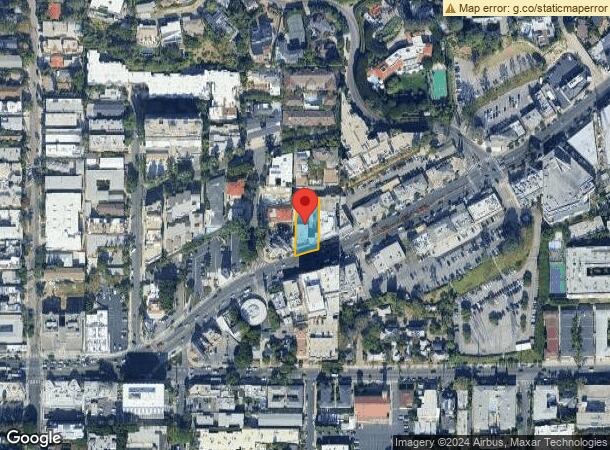  8733 W Sunset Blvd, West Hollywood, CA Parcel Map