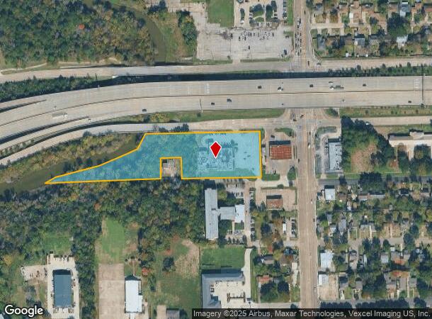  910 N Highway 146, Baytown, TX Parcel Map
