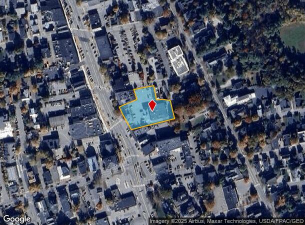  135 Maine St, Brunswick, ME Parcel Map