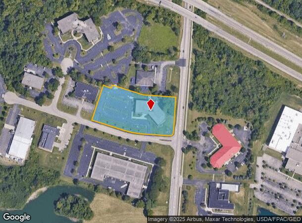  4020 Executive Dr, Beavercreek, OH Parcel Map