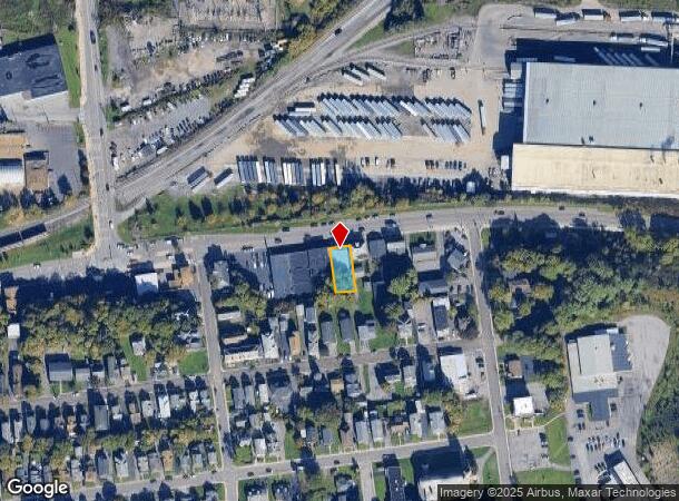 2033 Milton Ave, Syracuse, NY Parcel Map