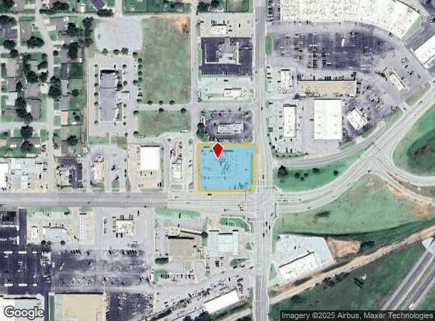 1019 E Main St, Weatherford, OK Parcel Map