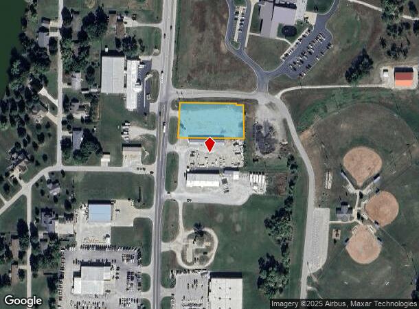 800 N Maple St, Garnett, KS Parcel Map