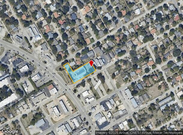 117 E Langley Blvd, Universal City, TX Parcel Map