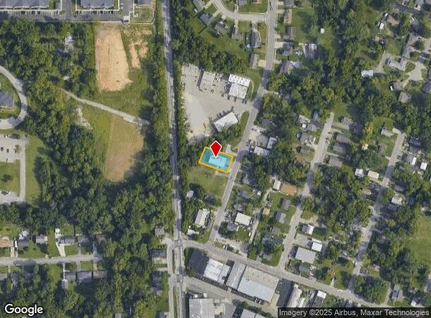  2539 Cannon St, New Albany, IN Parcel Map