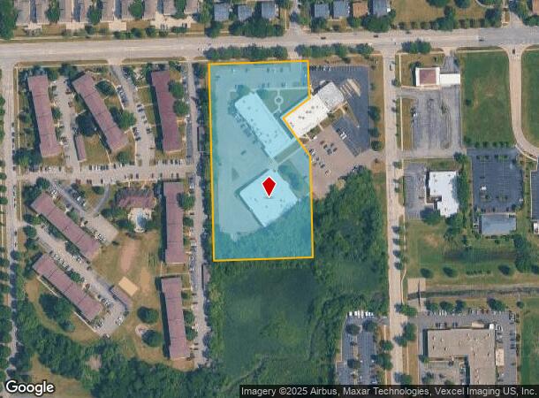  311 Quadrangle Dr, Bolingbrook, IL Parcel Map