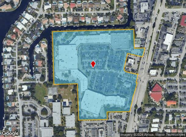  1115 S Federal Hwy, Pompano Beach, FL Parcel Map