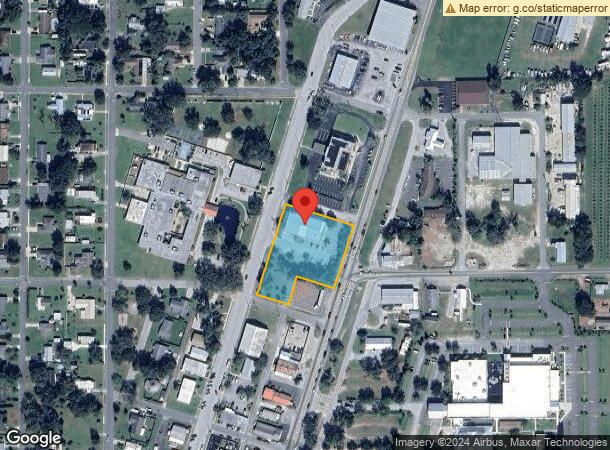  607 N Central Ave, Umatilla, FL Parcel Map