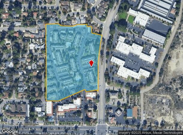 636 Montgomery Cir, Claremont, CA Parcel Map
