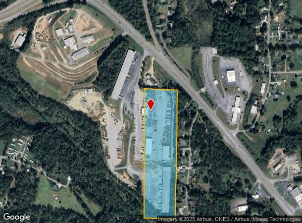 2570 Hickory Blf, Lenoir, NC Parcel Map