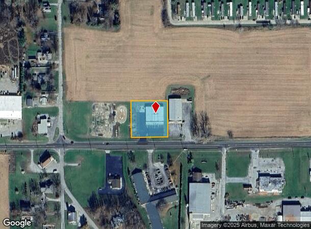 107 E State St, Hudson, IN Parcel Map