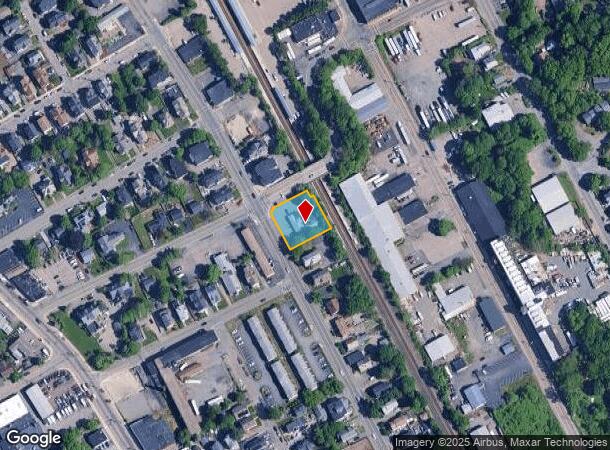  797 N Montello St, Brockton, MA Parcel Map