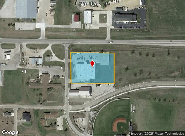  1710 North St, Seneca, KS Parcel Map