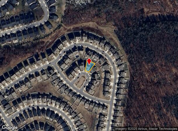  2602 Wing Stem Cir, Odenton, MD Parcel Map