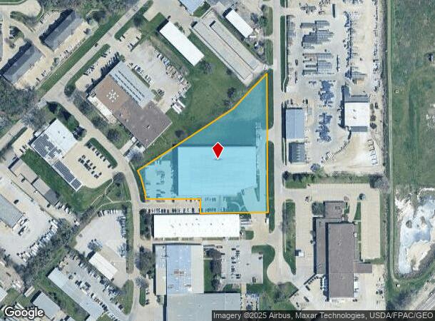 480 S 18Th St, West Des Moines, IA Parcel Map