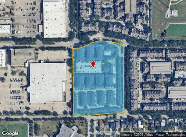 4807 Pin Oak Park, Houston, TX Parcel Map