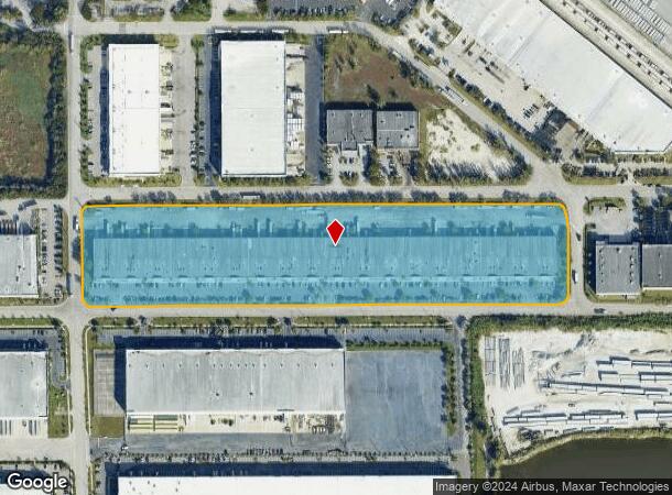  11007 Nw 122Nd St, Medley, FL Parcel Map