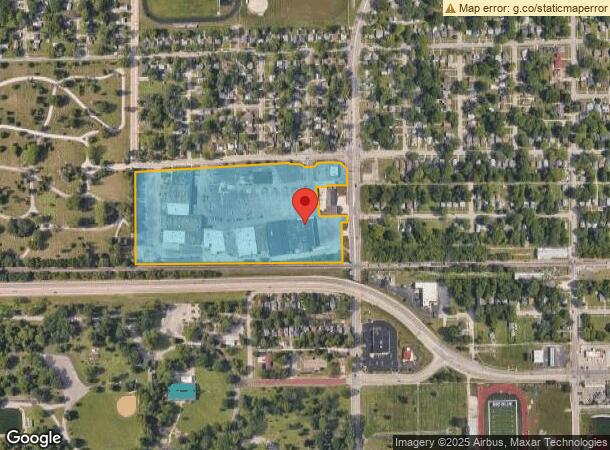 1401 W King St, Decatur, IL Parcel Map