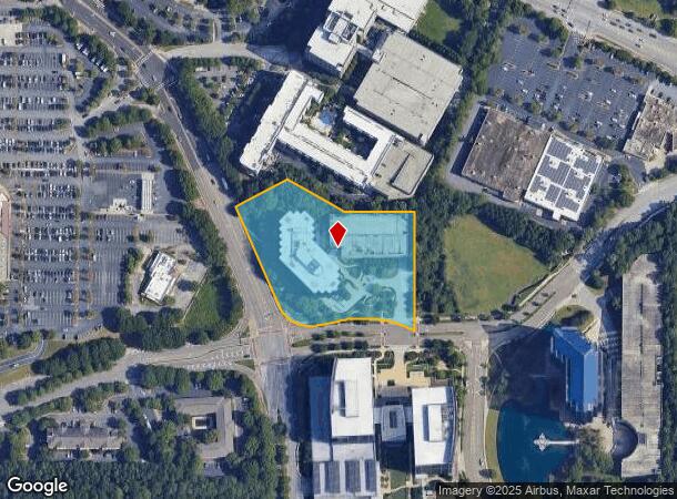 6325 Peachtree Dunwoody Rd, Atlanta, GA Parcel Map