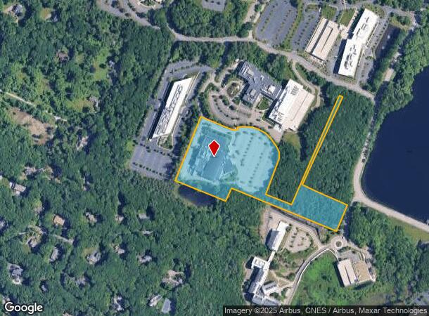 840 Winter St, Waltham, MA Parcel Map